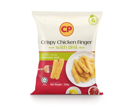 CP Crispy Chicken Finger, 550g - With DHA