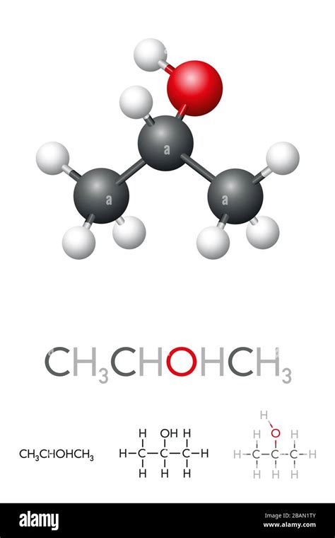 Isopropyl Alcohol Structure In Water