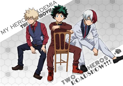 Download Shoto Todoroki Katsuki Bakugou Izuku Midoriya My Hero Academia