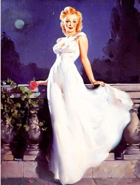 ELVGREN And VANCAS Burlesque Pinup 2For1 Sale Art Deco Pin Up Bedroom Lingerie FF Seams