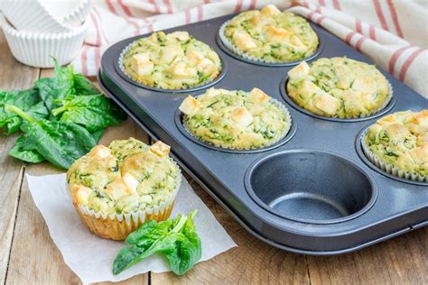 Muffin Agli Spinaci Per Merenda Ricetta Agrodolce