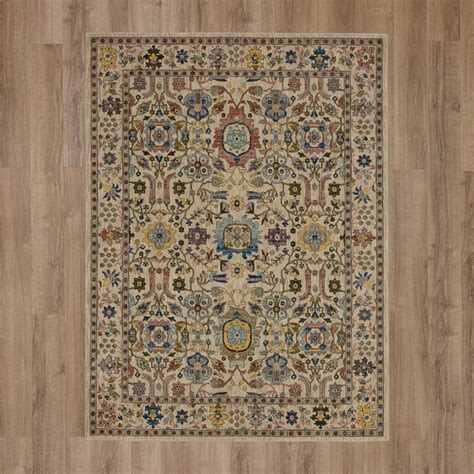 Karastan Pandora Enmity Dark Beige Area Rug Incredible Rugs And Decor