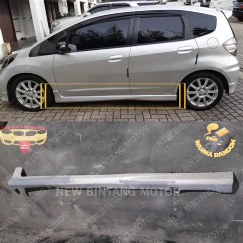 Jual Bodykit Samping Sideskirt Honda Jazz Ge8 Kiri Original Shopee