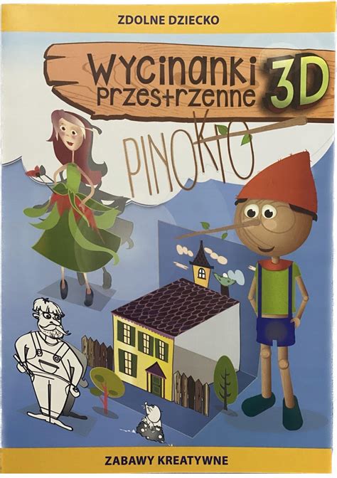 Pinokio Wycinanki Przestrzenne 3d Niska Cena Na Allegro Pl