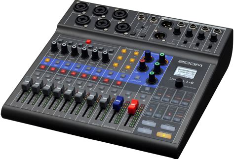 Zoom LiveTrak L-8 – компактный микшер-рекордер | ProSound
