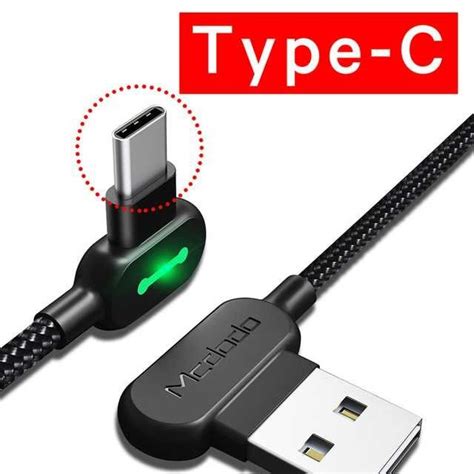 Jual Mcdodo Original Kabel Charger Usb Type C Braided L Shape Ca