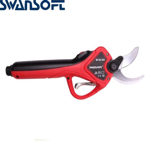 Cordless SWANSOFT Pruner Electric Rechargeable Pruning Shear Secateur