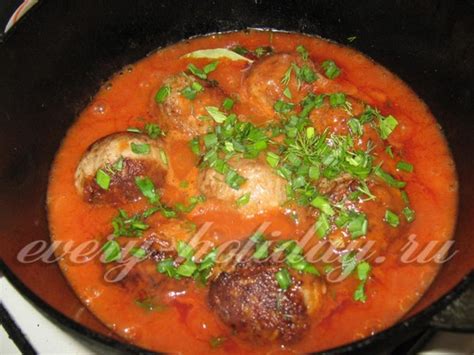 Тефтели мясные