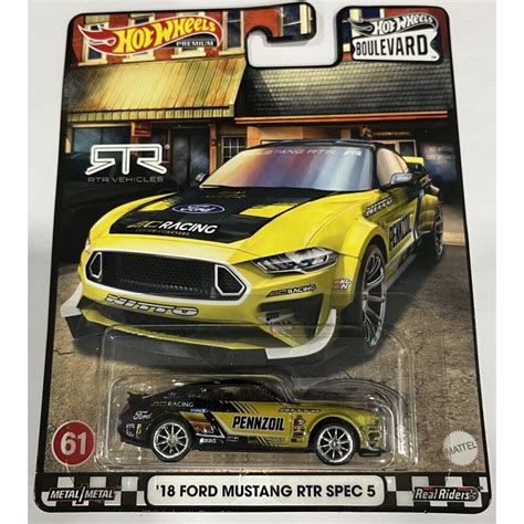 Hot Wheels Ford Mustang Rtr Spec Boulevard N Shopee Philippines