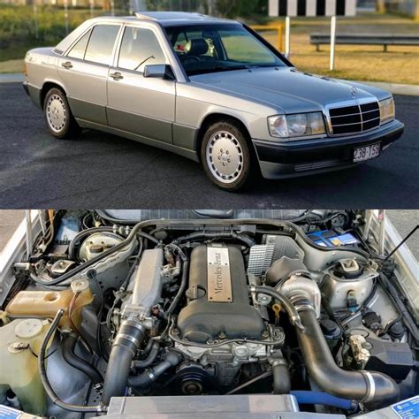 Clean resto-mod: 1989 Mercedes 190E with 2.0L Nissan SR20DET inline ...