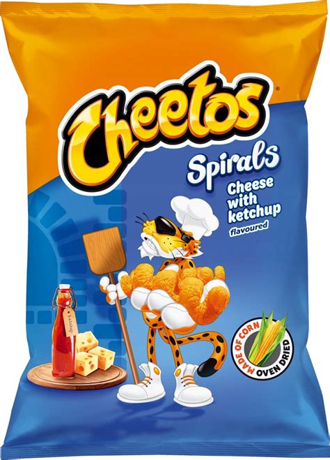 CHEETOS Chrupki Chipsy Kukurydziane O Smaku Sera I Ketchupu 80G