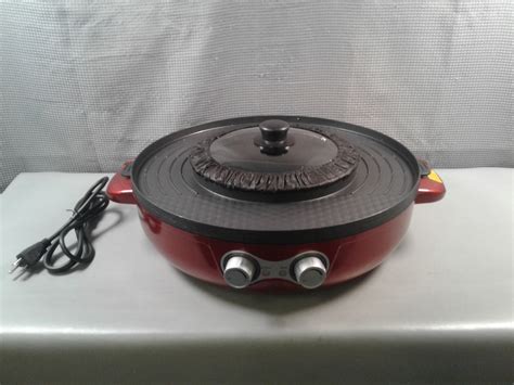 Lot Detail In Electric Smokeless Grill And Hot Pot