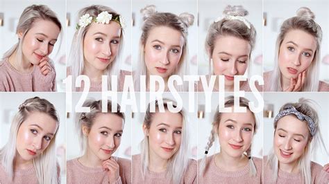 7 Great Cute Heatless Hairstyles For Medium Hair