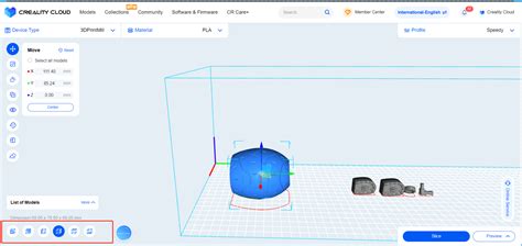 Slice Multiple Models On Creality Cloud Website Creality Cloud