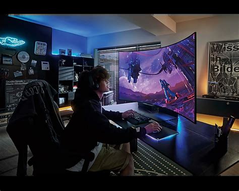 Samsung Odyssey ARK S55BG97 Curved 55" 3840 x 2160 16:9 VA 165Hz ...