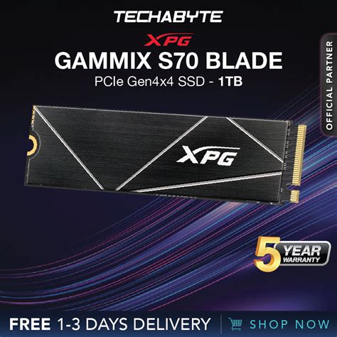 FAST SHIP Adata XPG GAMMIX S70 BLADE PCIe Gen4x4 Solid State