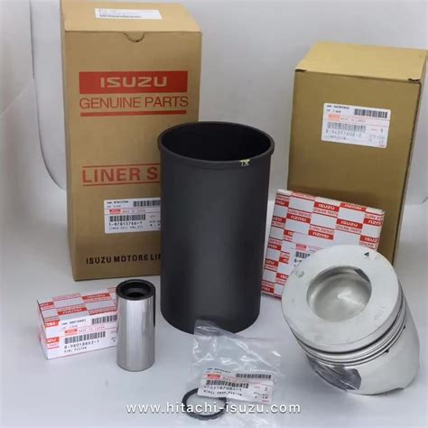 Japan Otto Liner Kit 4hk1 6hk1 Engine Liner Kit Liner Set 1 87812986 0