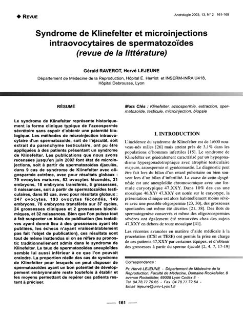 Syndrome De Klinefelter Rotomanie D Lirante Et Harc Lement Hal