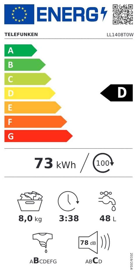 Lave Linge Frontal Telefunken Ll T W Pas Cher Ubaldi