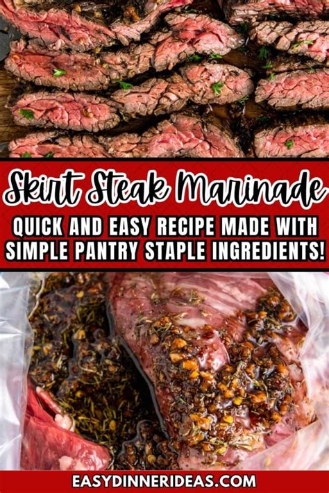 Best Skirt Steak Marinade Easy Dinner Ideas