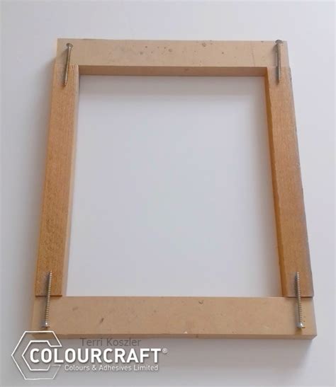 ColourCraft: Screen Printing- How to make your own screen and frame by ...