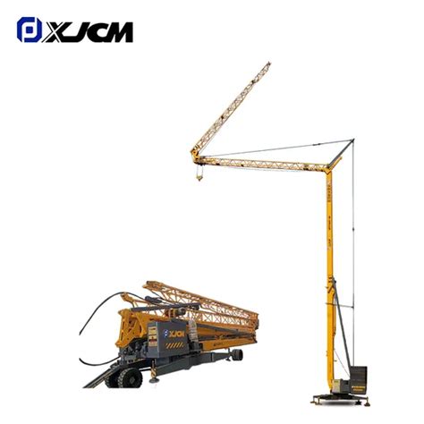 Ton Mini Self Erecting Mobile Control Tower Crane At Cheaper Price