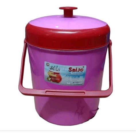 Rice Bucket Ice Box Termos Bocong Nasi Bekas Tahan Panas Sejuk L L Hot Cold Food Container