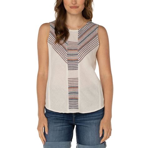 Liverpool Los Angeles Scoop Neck Tank At Von Maur