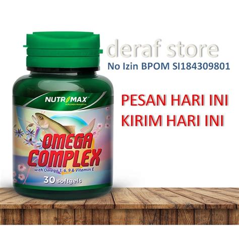 Jual Nutrimax Omega Complex Isi Tablet Shopee Indonesia