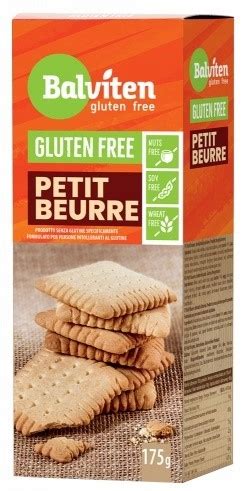 HERBATNIKI PETIT BEURRE BEZ DODATKU CUKRU BEZGLUTENOWE 175 G BALVITEN