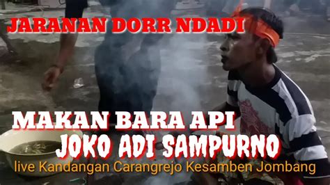 Jaranan Dorr Ndadi Makan Bara Api Joko Adi Sampurno Live