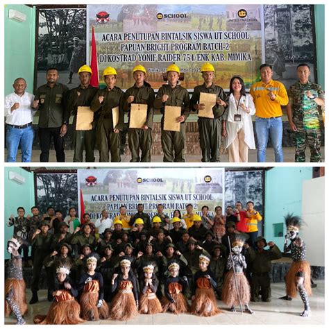 Papuan Bright Program #2, United Tractors Site Timika Bina Mental dan