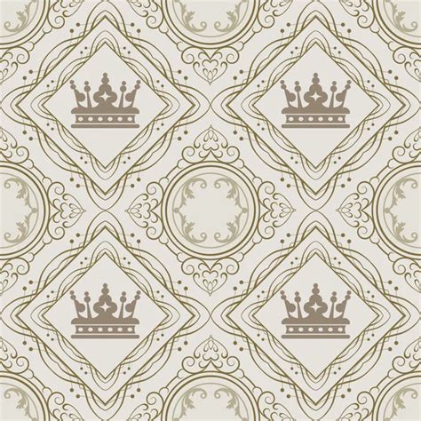 Seamless Vintage. Wallpaper Pattern. Vector — Stock Vector © kio777 #12263207