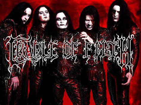 Cradle Of Filth Black Metal Band Logo Cover Artwork Wallpaper | Metal ...