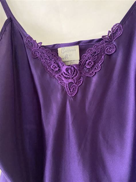 California Miss Purple Vintage Lingerie Gem