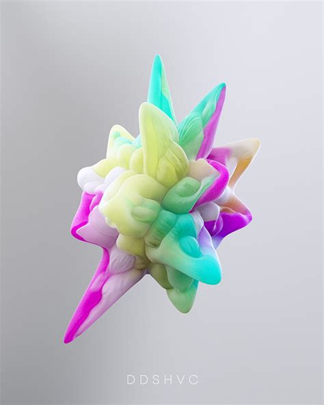 Abstract 3d Shapes on Behance