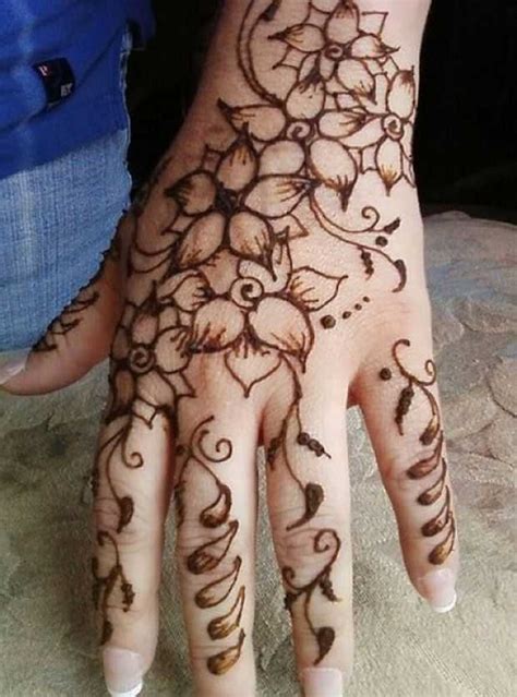 Stylish Arabic Floral Mehndi Designs - Arabic Floral Henna Designs - Mehndi Designs