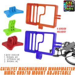 Fichier STL Catalyst Machineworks The Shocker NamelessRC Naked Support Pour Gopro Hero 9 10 11