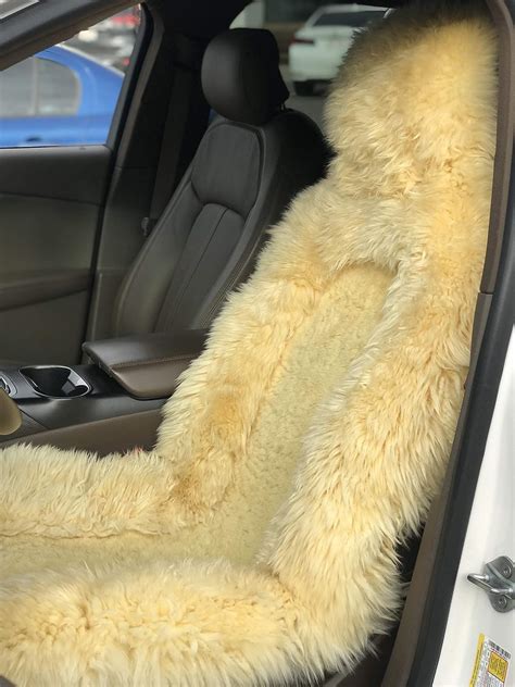 Genuine Sheepskin Seat Covers Lambskin Seat Covers Winter