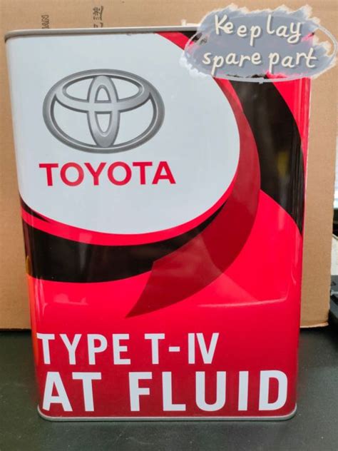 Toyota Automatic Transmission Fluid Atf Type T Iv L Lazada