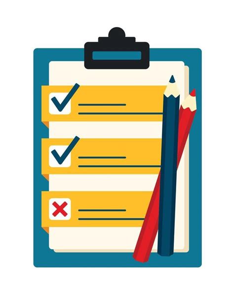 Clipboard Checklist Png