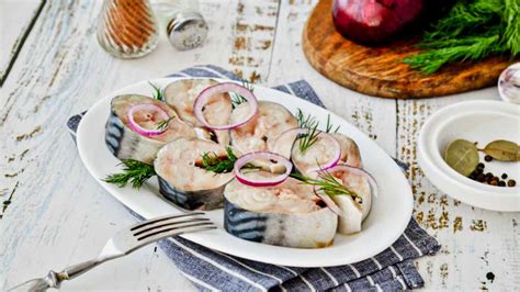 Скумбрия кусочками пряного посола • Готовим смачно