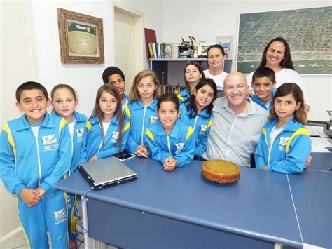 Alunos Visitam Gabinete Do Prefeito Prefeitura Municipal De