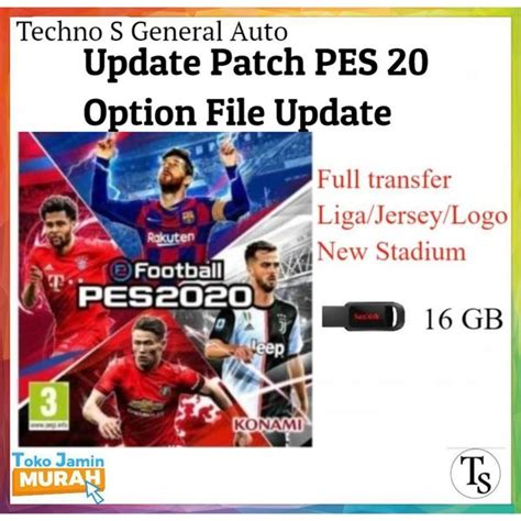 Jual Produk Option File Pes 20 Ps4 Termurah Dan Terlengkap November