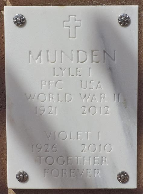 Lyle I Munden 1921 2012 Mémorial Find a Grave