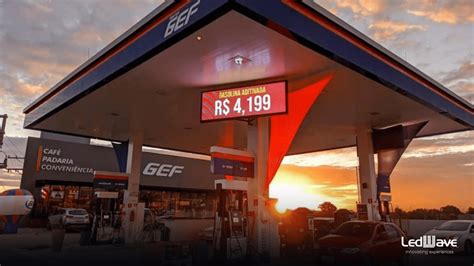 Led Screens For Your Gas Stations Ledwave Usa Innovating Experiences