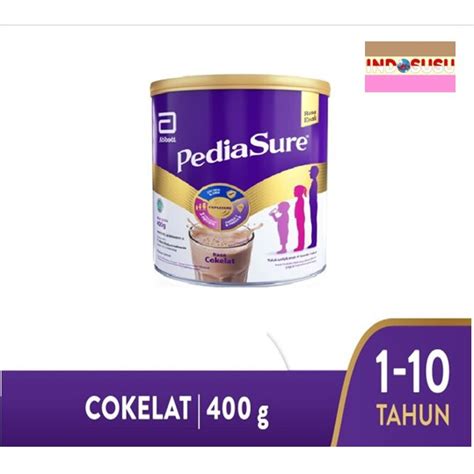 Jual Pediasure Cokelat Madu Vanilla 400 Gr 1 10 Tahun Shopee