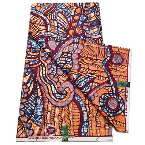 African Fabric Wax Print Cotton Nigeria Ankara Fabric African