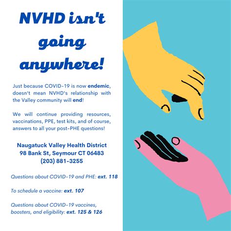 End Of Public Health Emergency Declaration Naugatuck Valley Health District