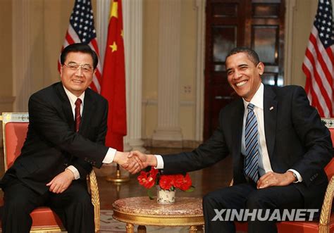 Hu Jintao Et Obama Conviennent De R Soudre Les Dossiers Nucl Aires De